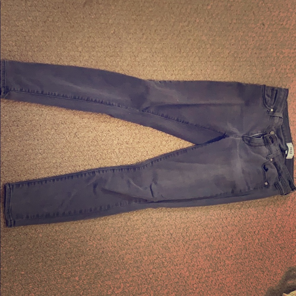 Paige charcoal jeans